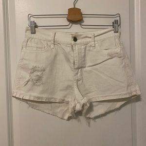 High waisted shorts